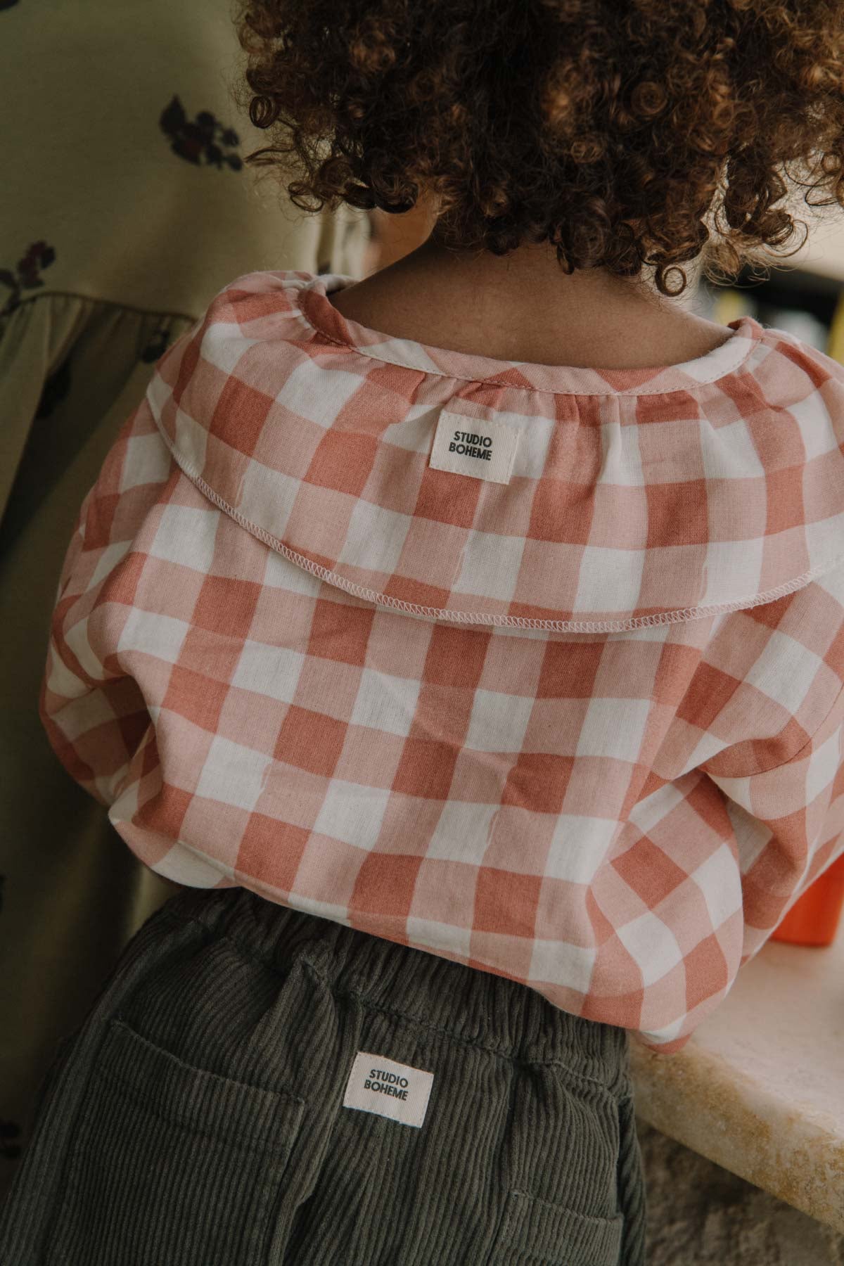 <STUDIO BOHEME PARIS> CARROT PANTS - DARK TAUPE