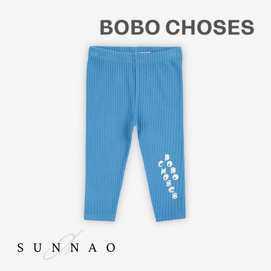 <BOBO CHOSES> Bobo Choses blue leggings