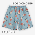 Gallery viewerに画像を読み込む, <BOBO CHOSES>Morning Egg all over denim shorts
