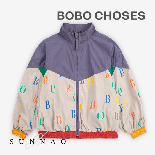 <BOBO CHOSES> Multicolor Bobo all over tracksuit jacket