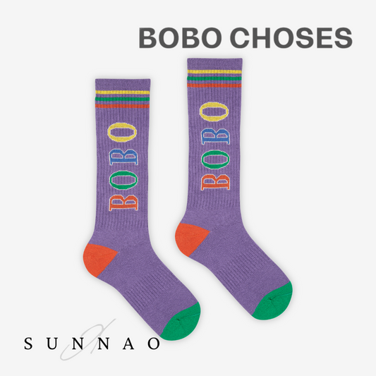 <BOBO CHOSES> Multicolor Bobo extra long socks