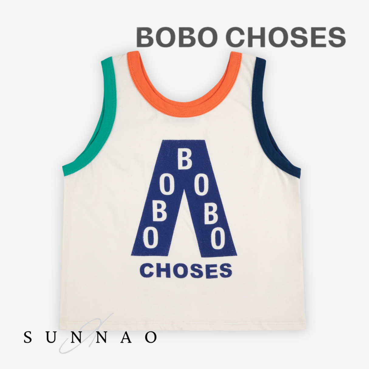<BOBO CHOSES> Podium Bobo Choses tank top