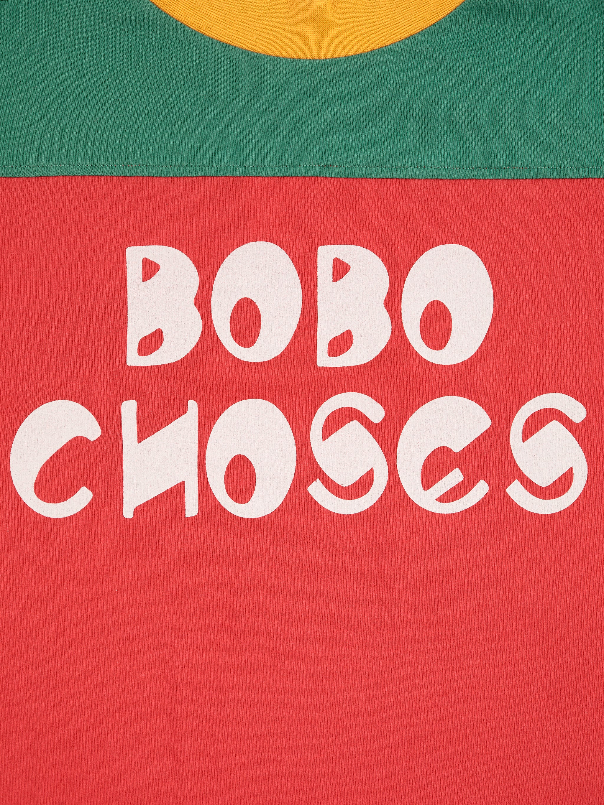 <BOBO CHOSES> Bobo Choses color block T-shirt