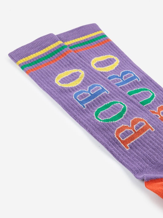 <BOBO CHOSES> Multicolor Bobo extra long socks