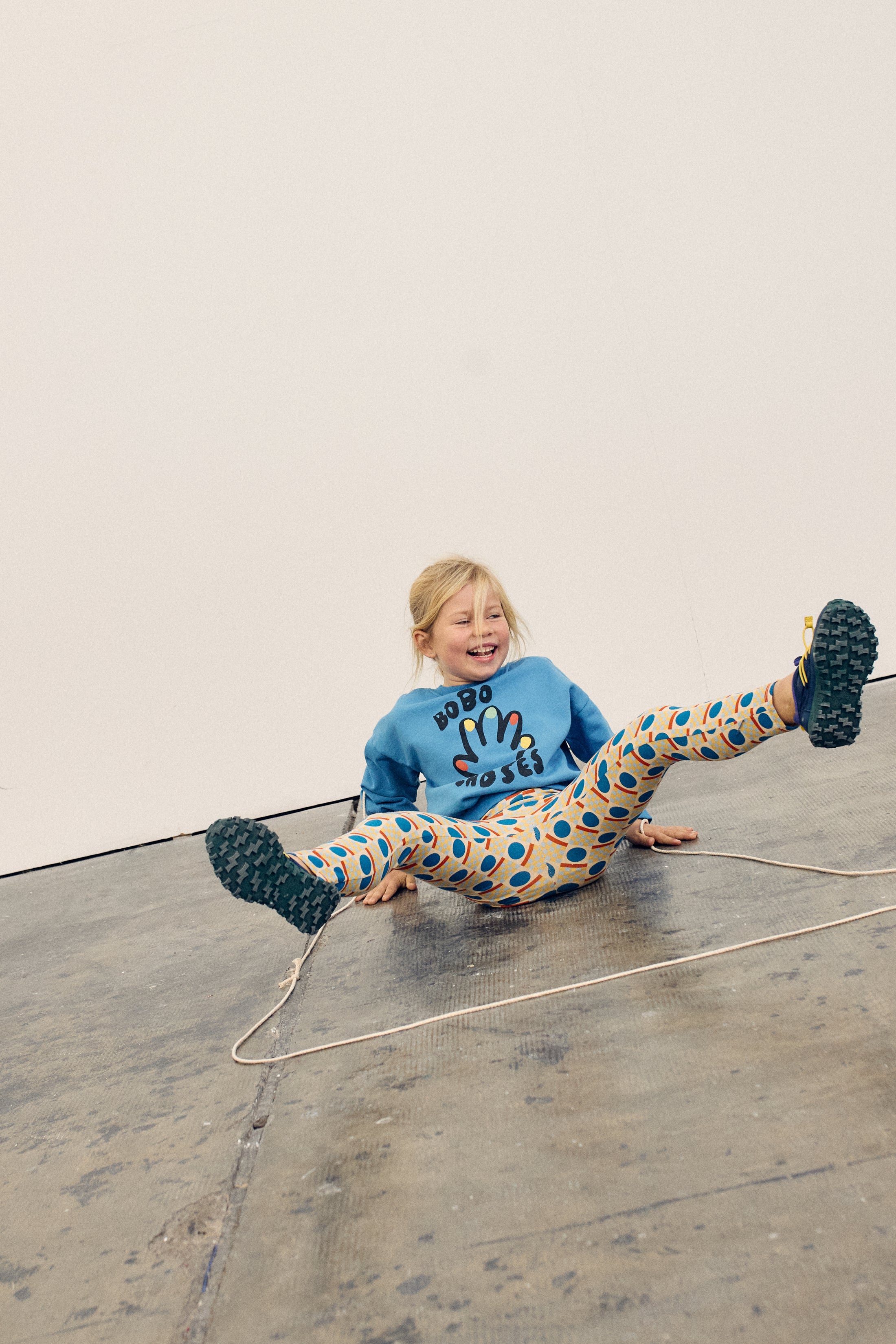 <BOBO CHOSES> Geometric Scacs all over leggings