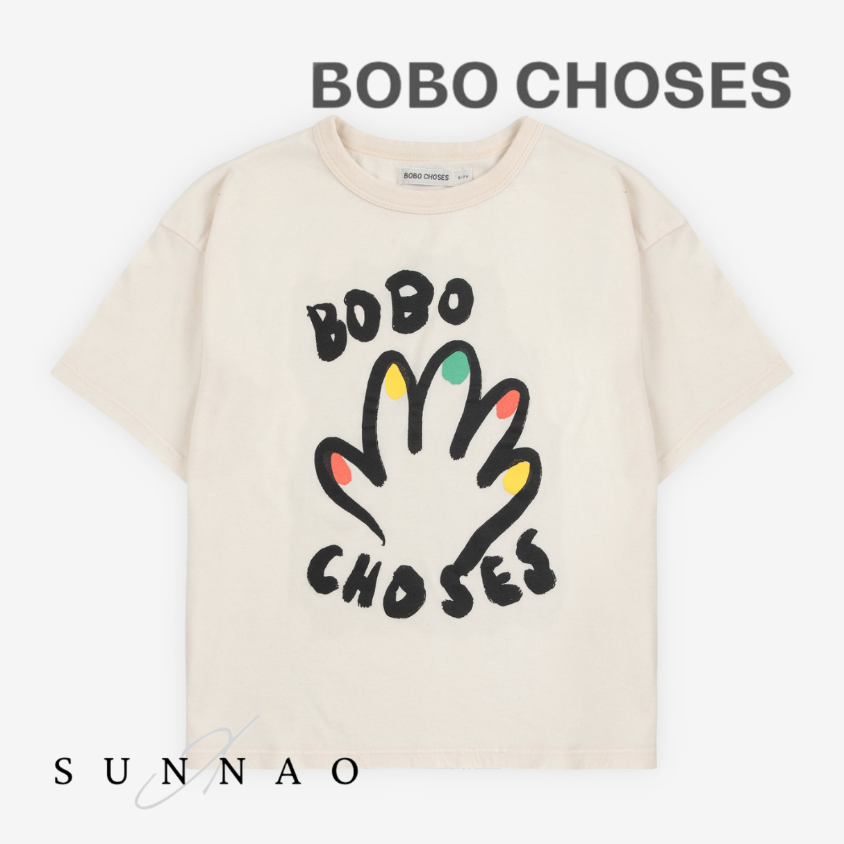 <BOBO CHOSES> High Five T-shirt
