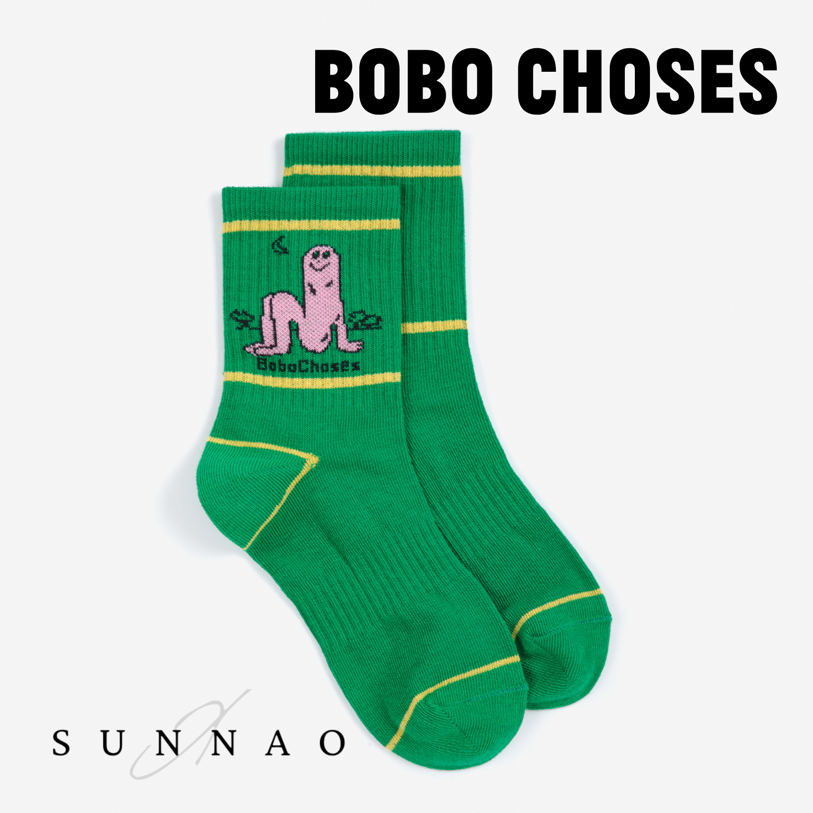 <BOBO CHOSES> Long Puff short socks