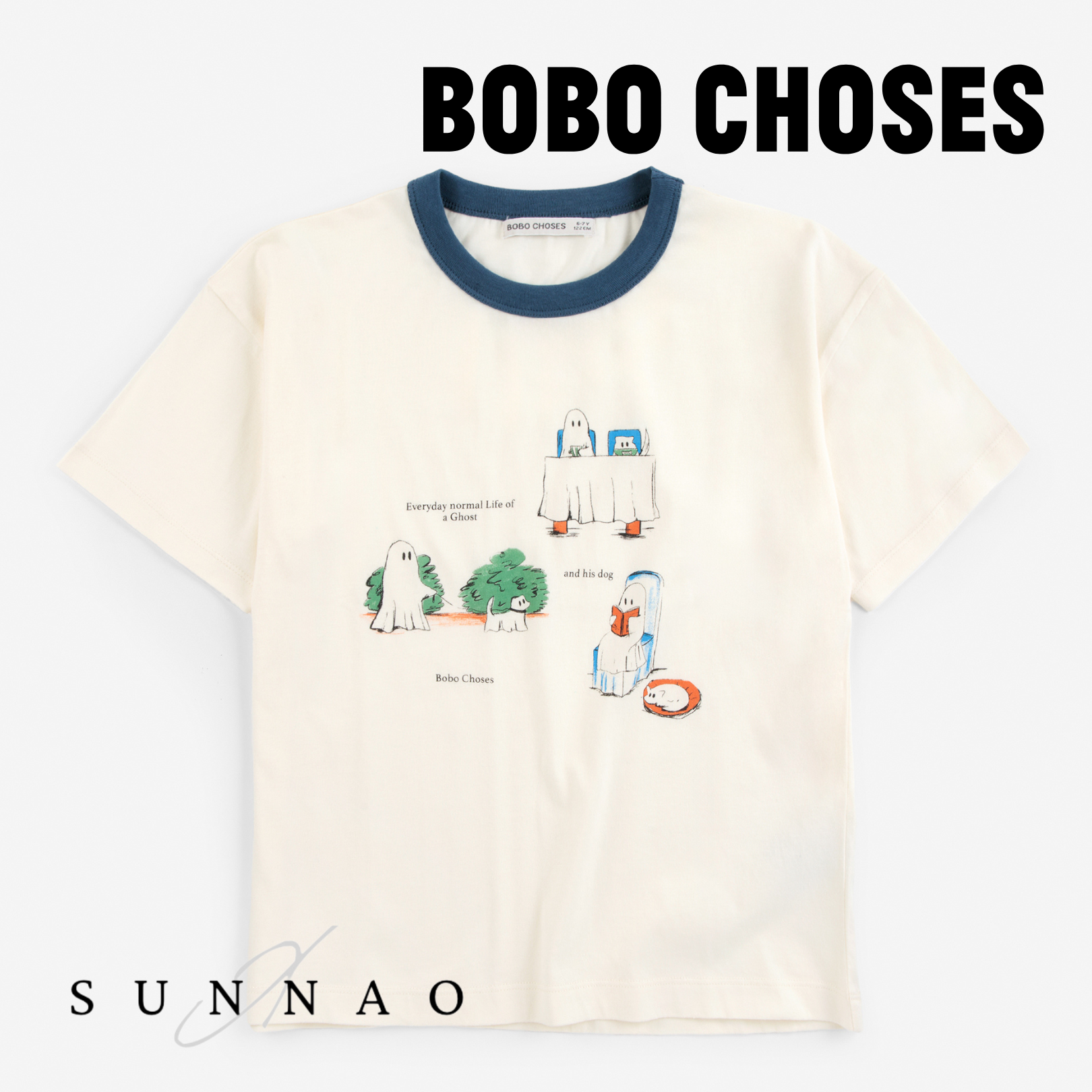 <BOBO CHOSES> Everyday Ghosts T-shirt