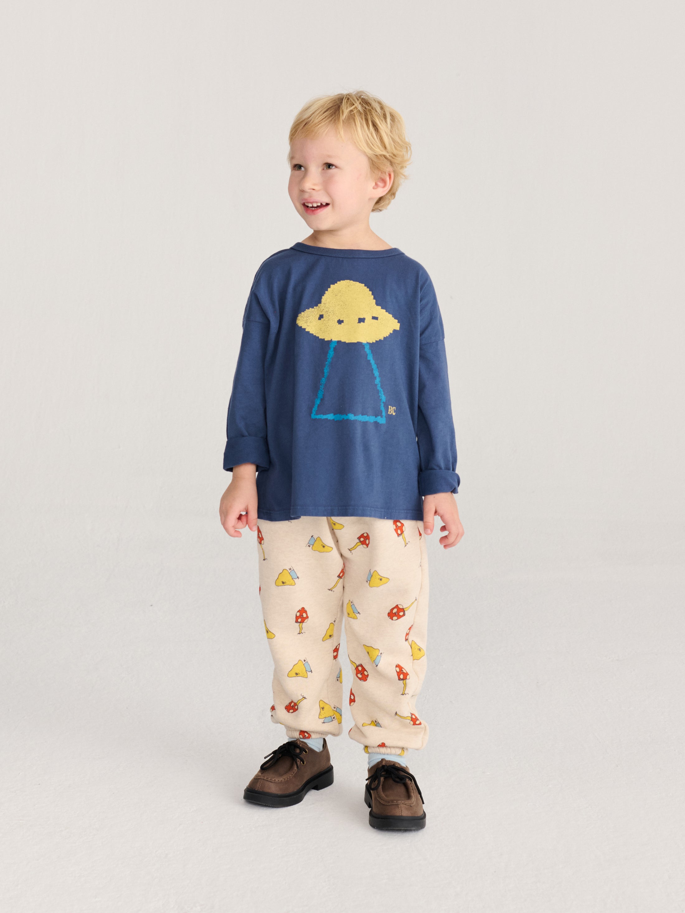 <BOBO CHOSES> Mush Monster Duo allover jogging pants - DROP2