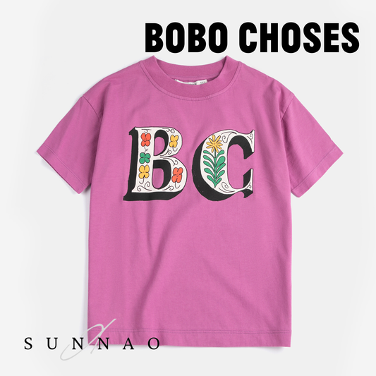 <BOBO CHOSES> Spring Letters T-shirt　