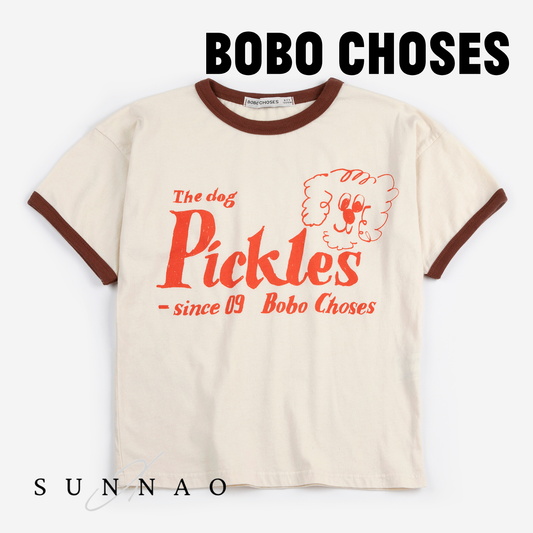 <BOBO CHOSES> Pickles The Dog T-shirt