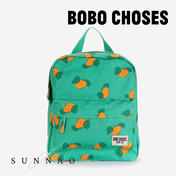 <BOBO CHOSES> Tangerine all over backpack