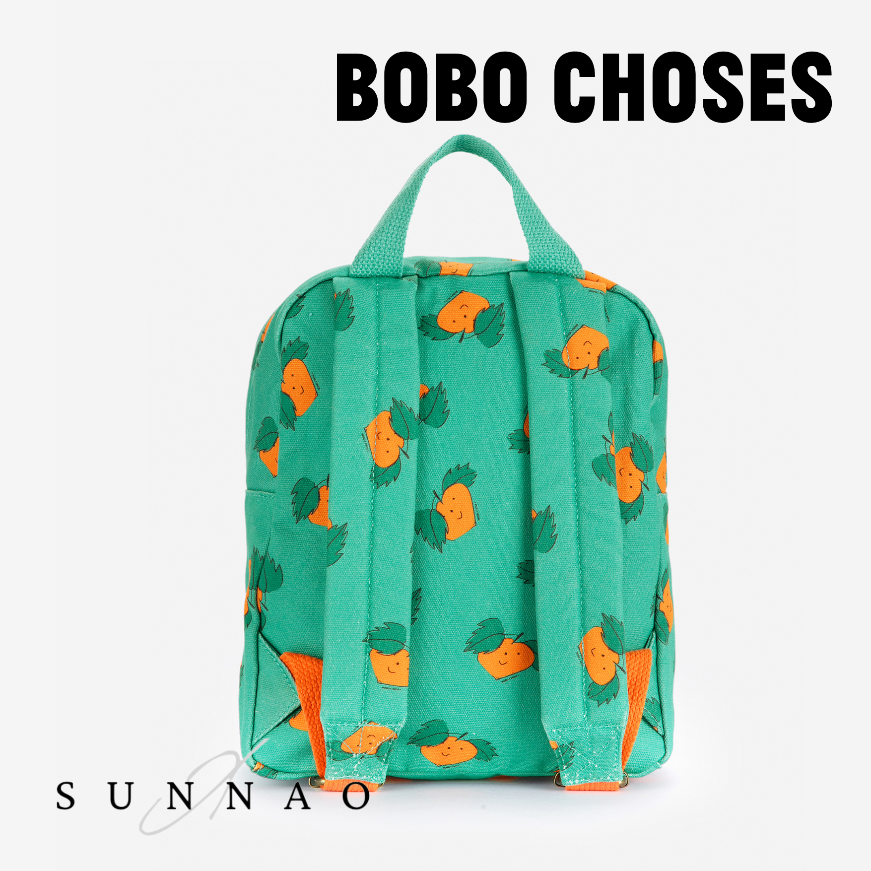 <BOBO CHOSES> Tangerine all over backpack