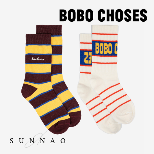 <BOBO CHOSES> Bobo Choses long socks pack （2pack）