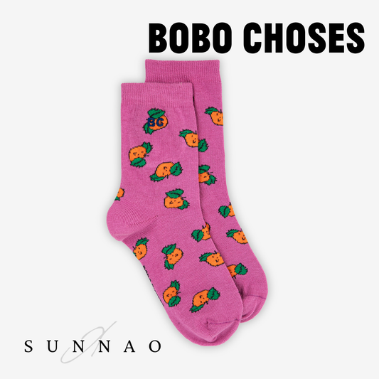 <BOBO CHOSES> Curious Turnip all over short socks