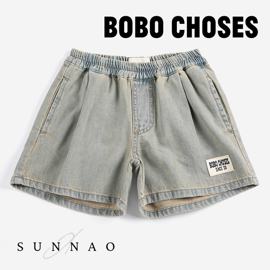 <BOBO CHOSES> Bobo Choses Since 09 denim bermuda shorts