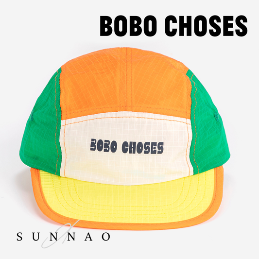 <BOBO CHOSES> Bobo Choses color block technic cap