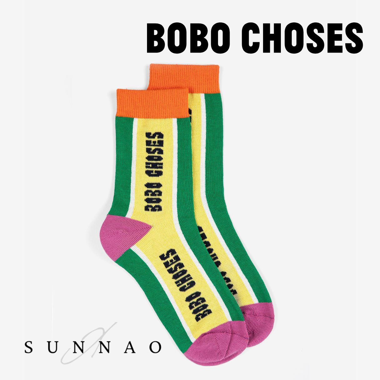 <BOBO CHOSES> Bobo Choses short socks pack ×2