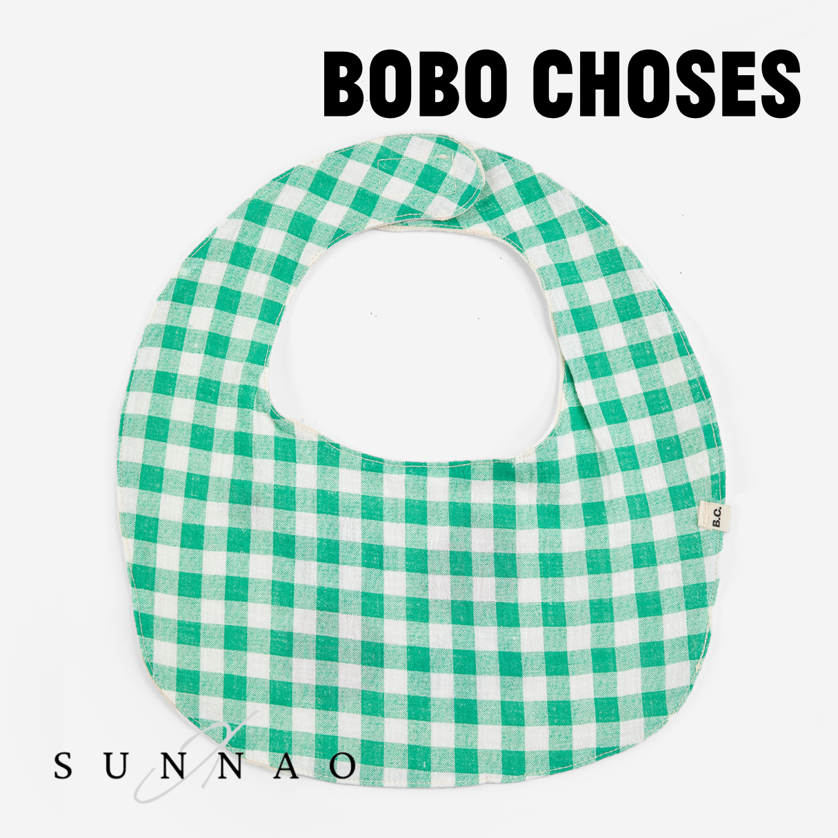 <BOBO CHOSES> Pixel Suger Beet bib