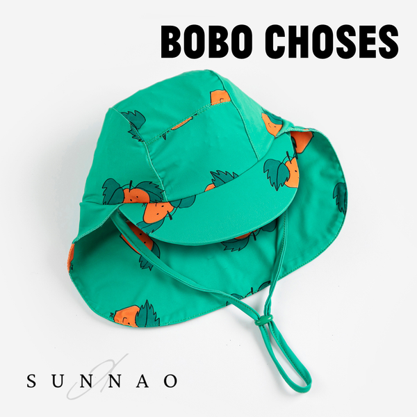 <BOBO CHOSES> Tangerine all over swim cap