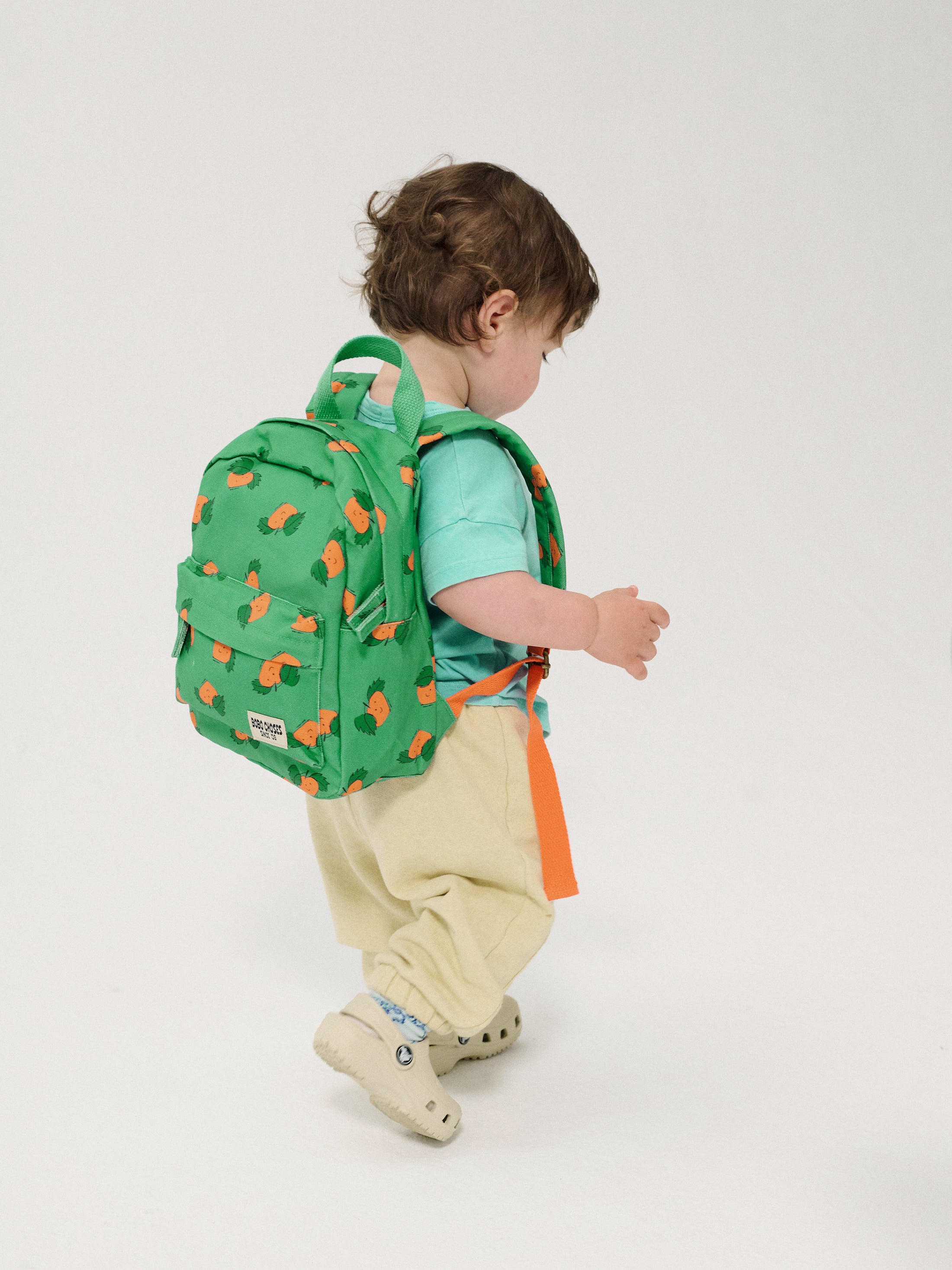 <BOBO CHOSES> Tangerine all over backpack
