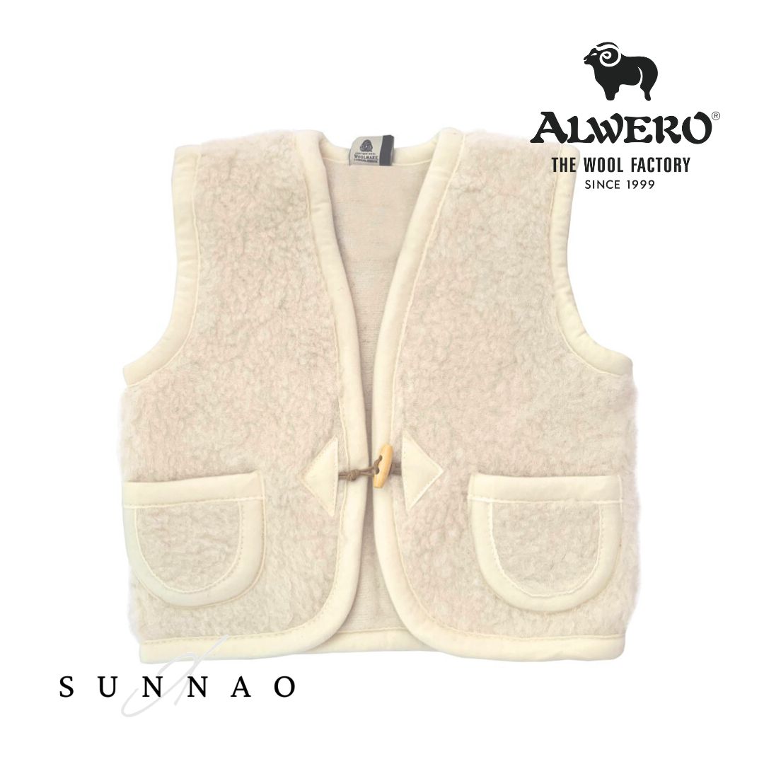 <ALWERO>Body warmer Alpen junior - NATURAL