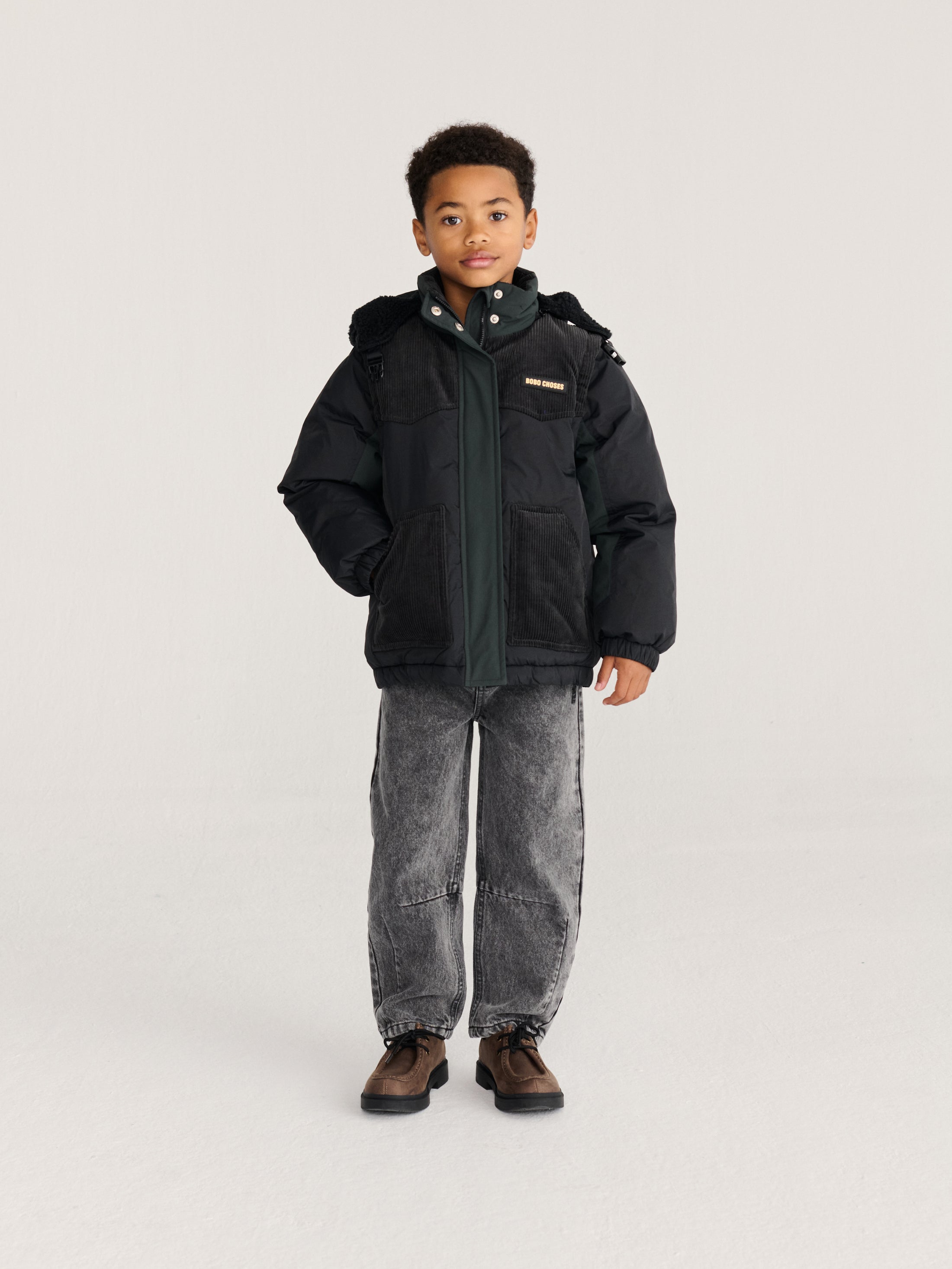 <BOBO CHOSES> Bobo Choses padded anorak - DROP2