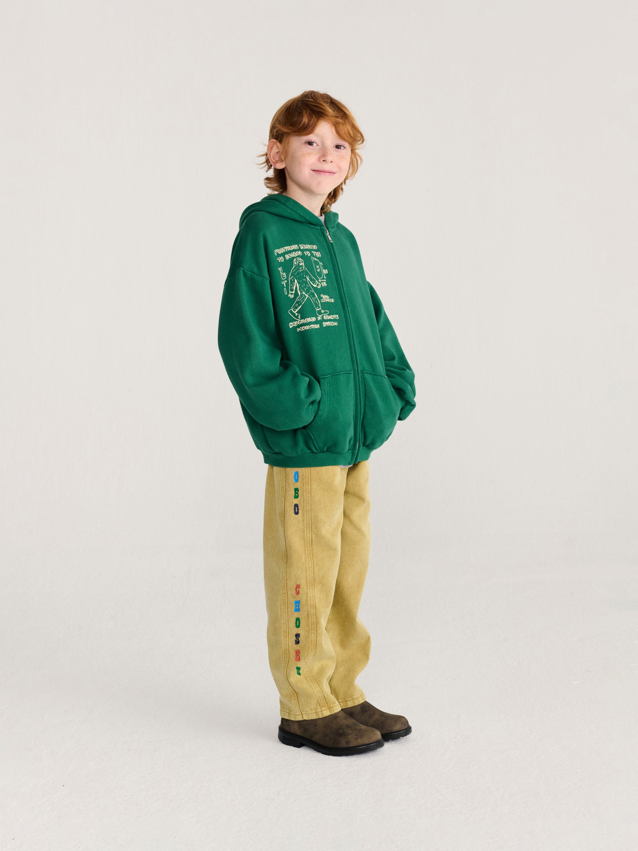 <BOBO CHOSES> Bobo Choses twill pants