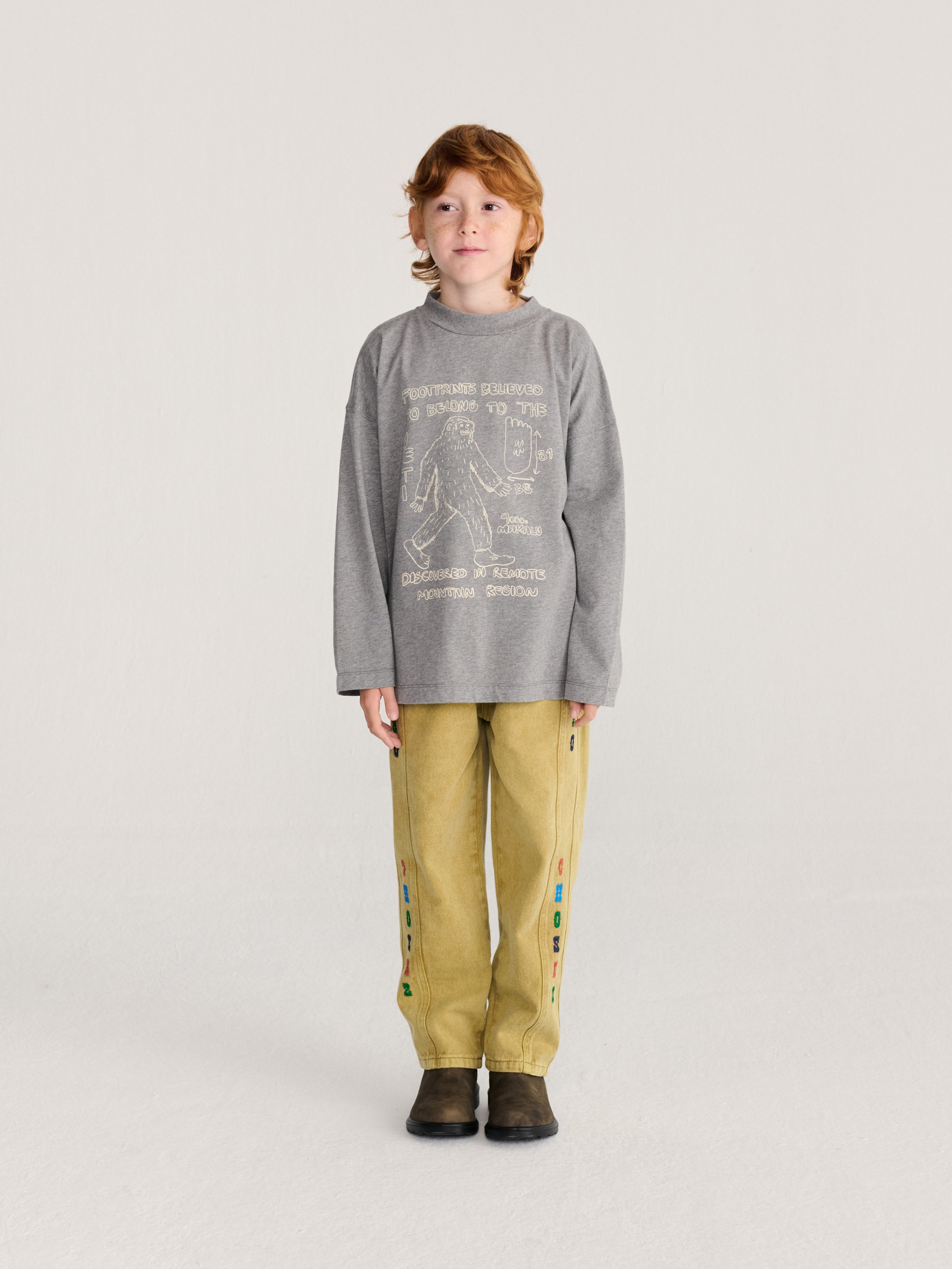 <BOBO CHOSES> Bobo Choses twill pants