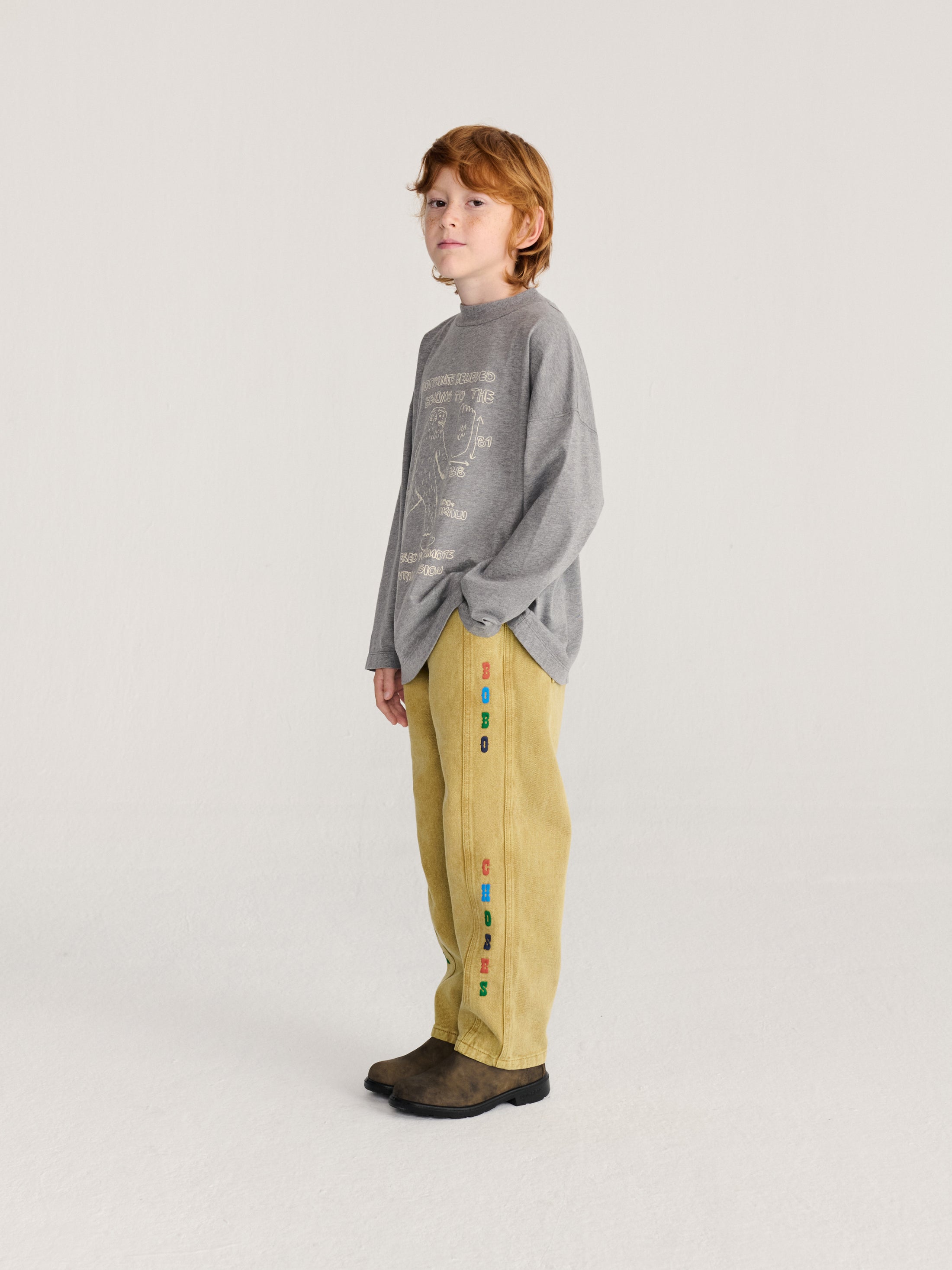 <BOBO CHOSES> Bobo Choses twill pants