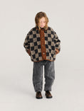 Gallery viewerに画像を読み込む, <BOBO CHOSES> Almost Moiré all over sheepskin jacket  - DROP2
