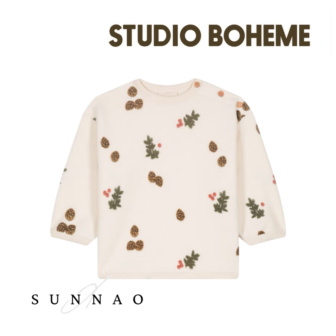 <STUDIO BOHEME PARIS>OURS POLAR SWEAT（4-6Y）