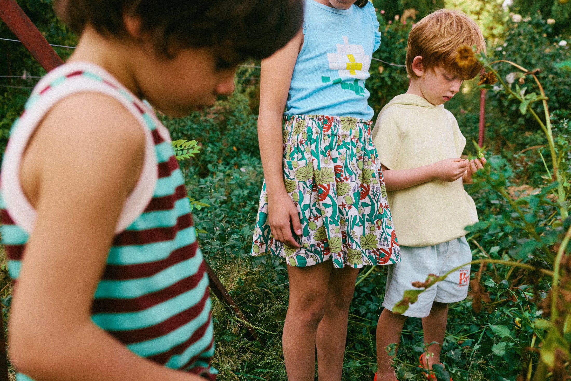 <BOBO CHOSES> Bobo Choses Striped tank top