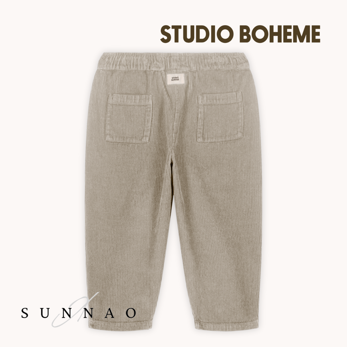 STUDIO BOHEME PARIS> CARROT PANTS - GREY