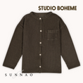 Load image into Gallery viewer, <STUDIO BOHEME PARIS> JIM SHIRT - DARK TAUPE
