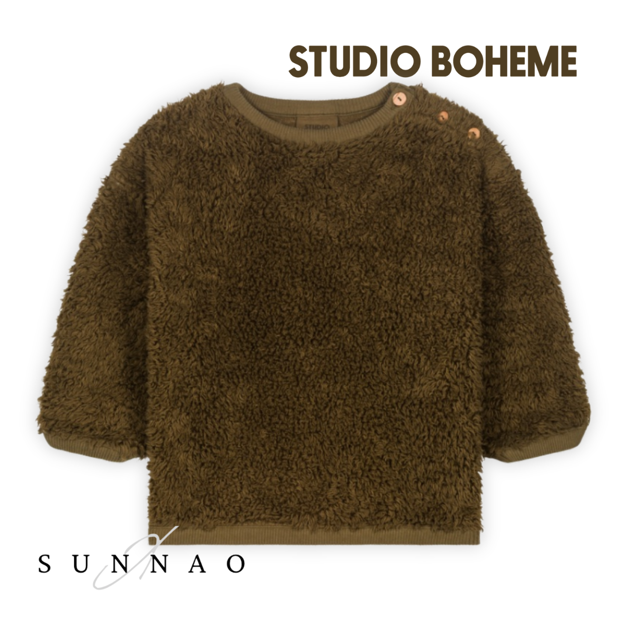 <STUDIO BOHEME PARIS> OURS SWEAT-SHIRT
