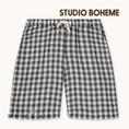 Load image into Gallery viewer, 【予約】<STUDIO BOHEME PARIS> BERMUDA BASILE - GINGHAM - DROP2
