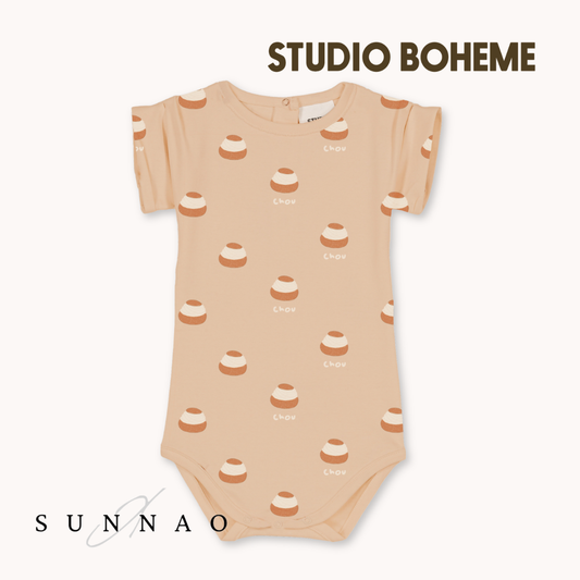 【予約】<STUDIO BOHEME PARIS> BODYSUIT BAMA - APPLEBLOSSOM / CHOU - DROP2