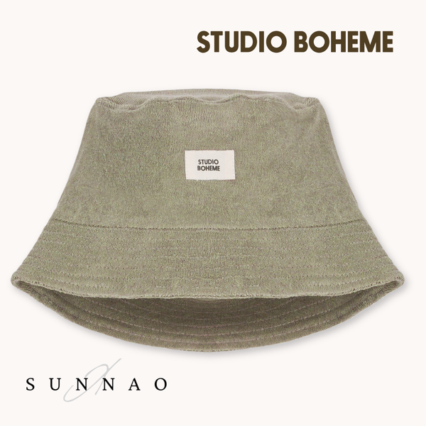 【予約】<STUDIO BOHEME PARIS> BUCKET HAT NIKO - GOLDEN GREEN - DROP1