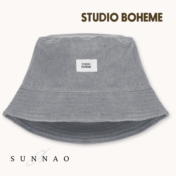 【予約】<STUDIO BOHEME PARIS> BUCKET HAT NIKO - SILVER BLUE - DROP1