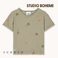 Load image into Gallery viewer, 【予約】<STUDIO BOHEME PARIS> TSHIRT ESSENTIAL - GOLDEN GREEN / WATERMELON - DROP2
