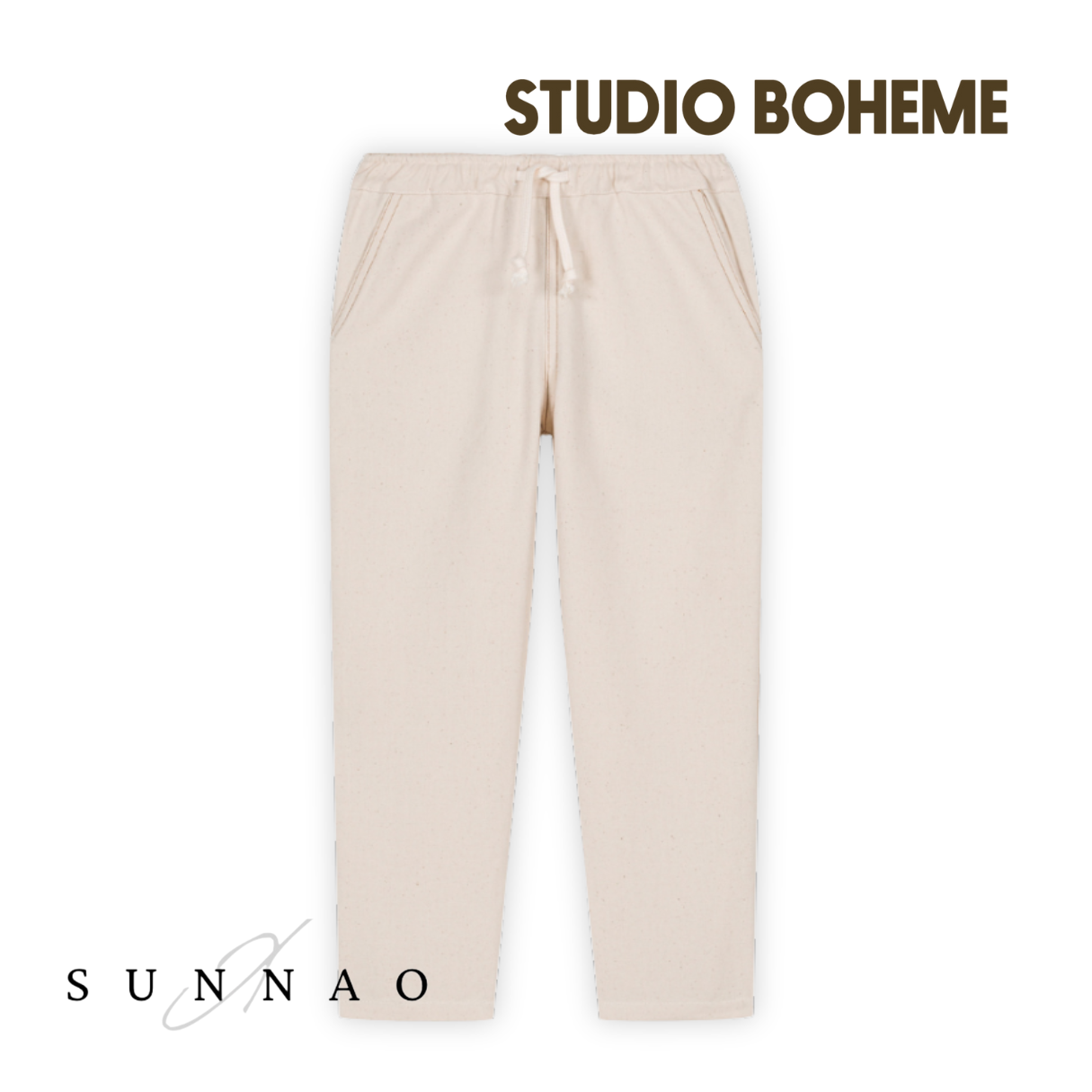 <STUDIO BOHEME PARIS> PANTS SERGE - OFF WHITE
