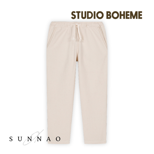 <STUDIO BOHEME PARIS> PANTS SERGE - OFF WHITE