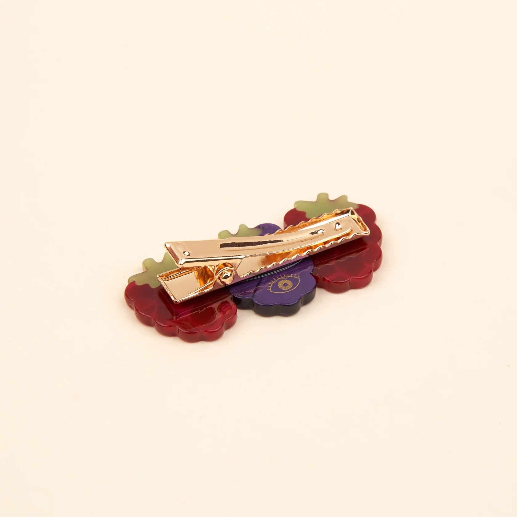<COUCOU SUZETTE>FRUITS ROUGES HAIR CLIP