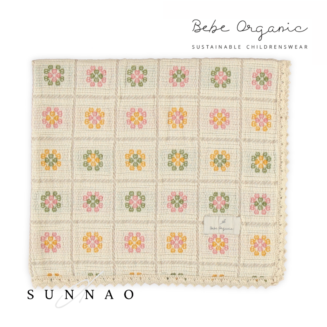 <Bebe Organic> Lucky Flower Blanket
