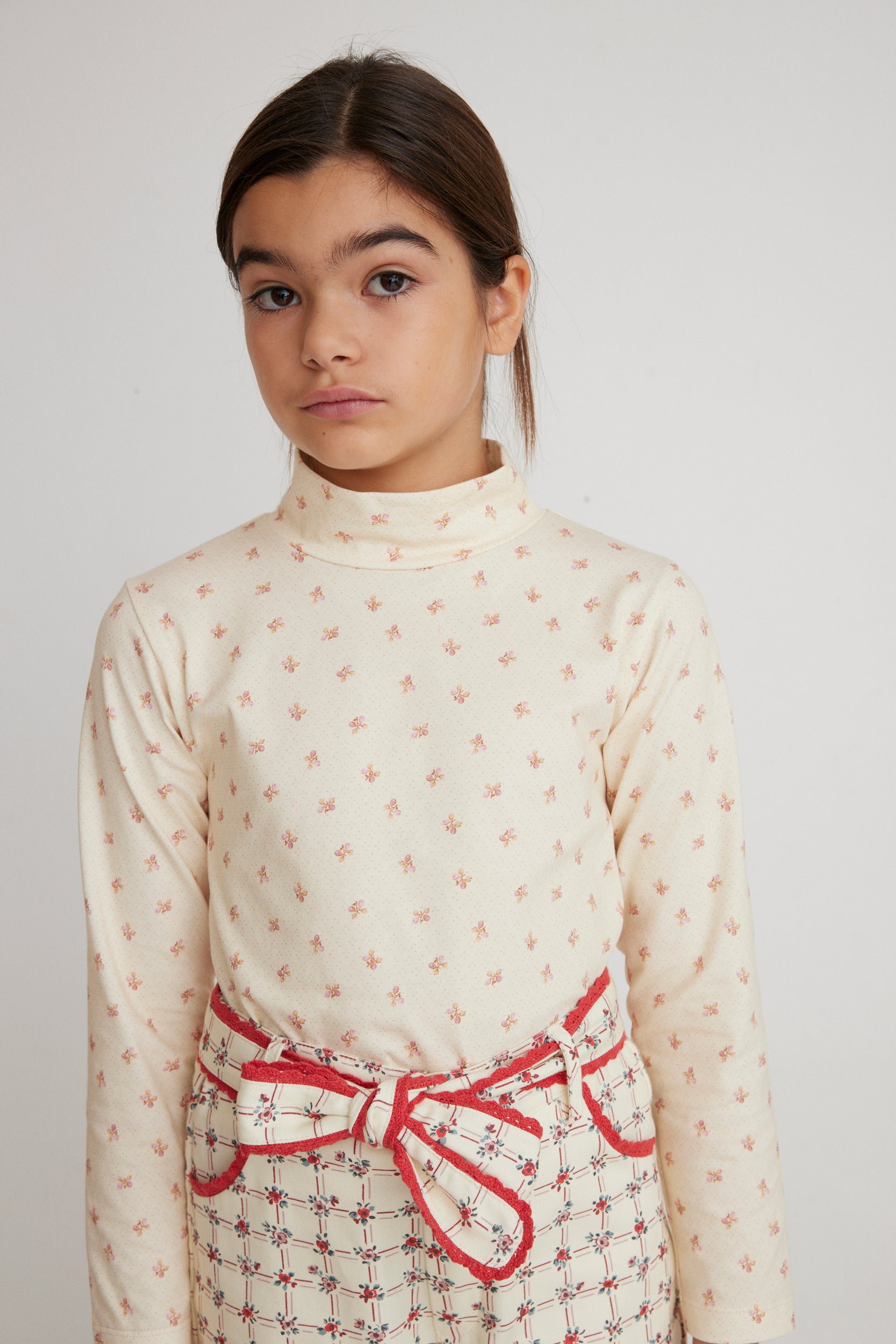 <Bebe Organic> Jodie Mock Neck Tee