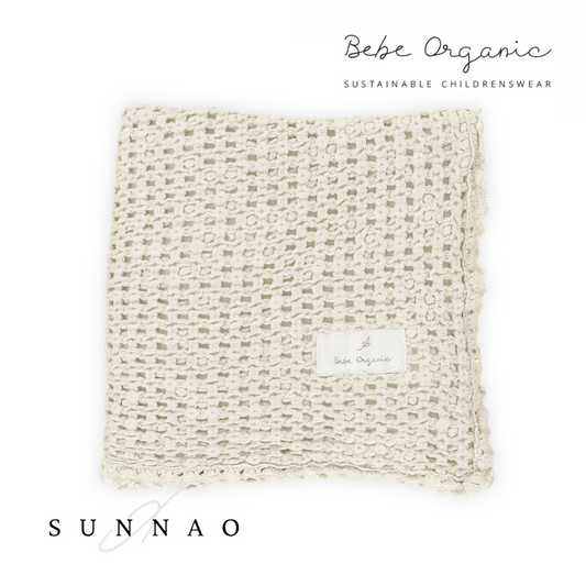 Bebe Organic Bebe Waffle Blanket