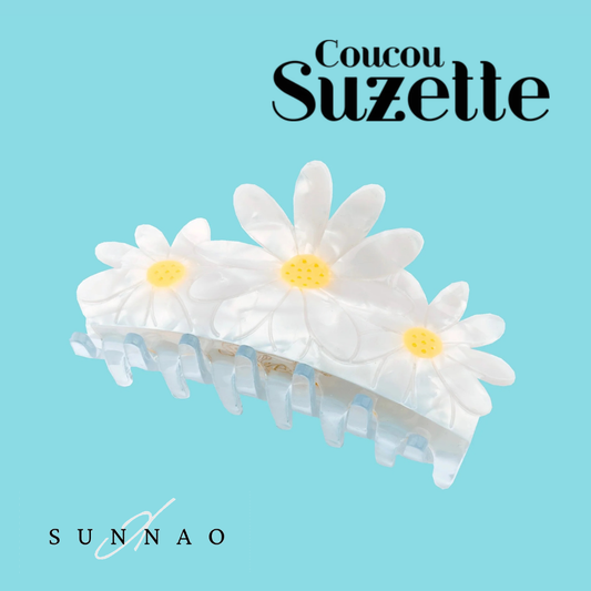 <COUCOU SUZETTE> Big Daisy Hair Claw