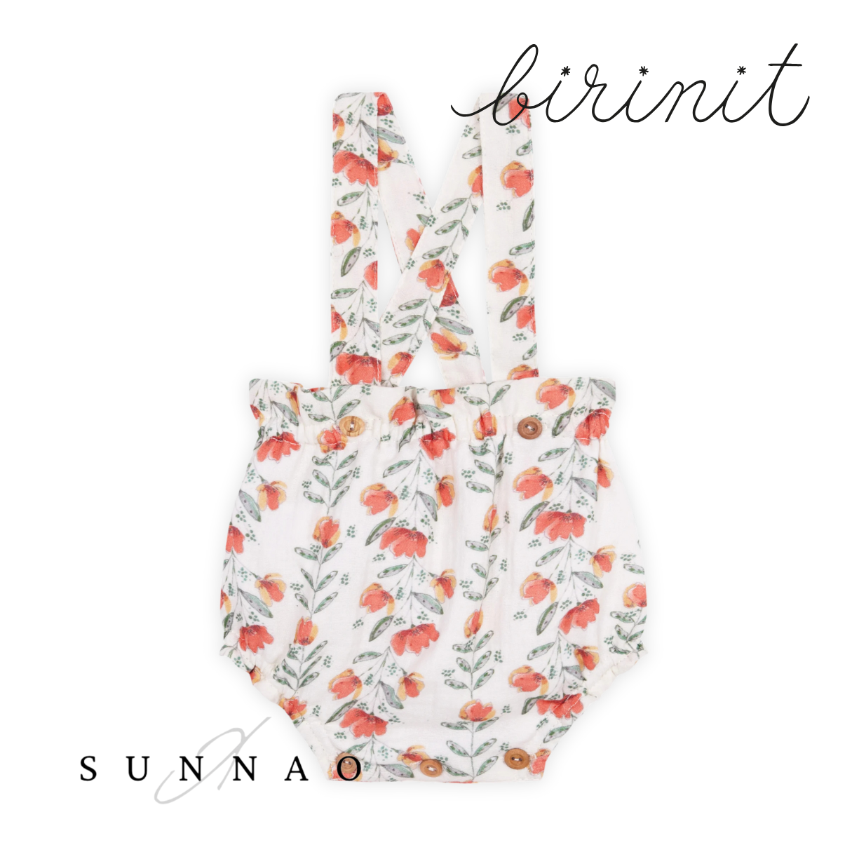 Birinit Petit Lorraine straps bloomer (0-6M)