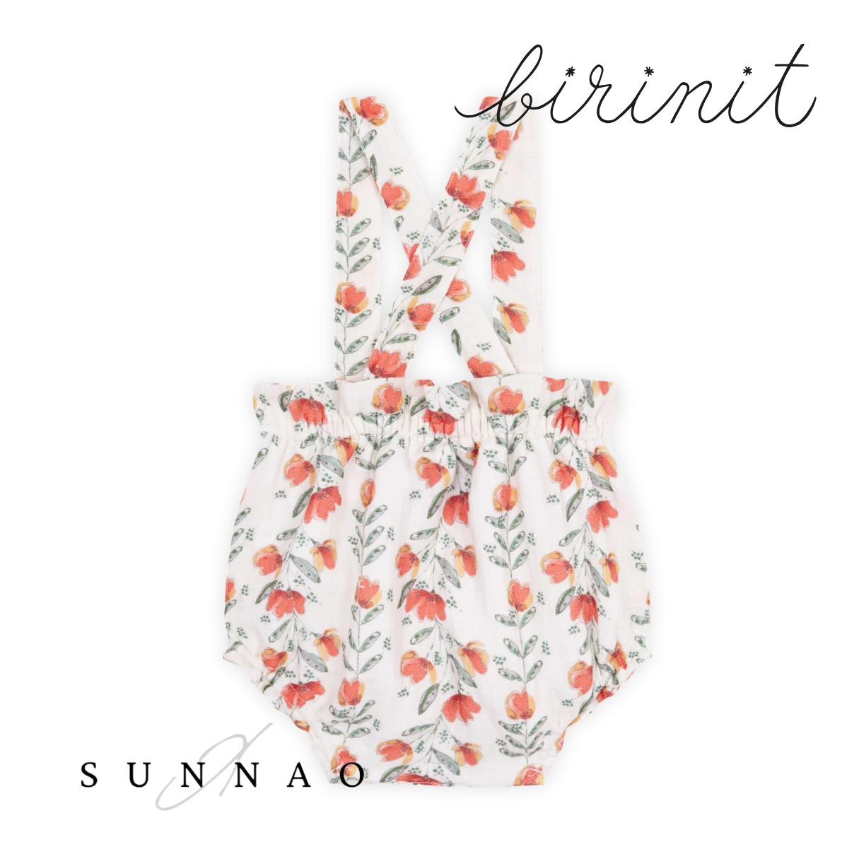 Birinit Petit Lorraine straps bloomer (0-6M)